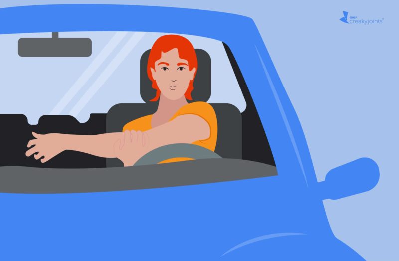 Gentle Stretches for Driving with Arthritis