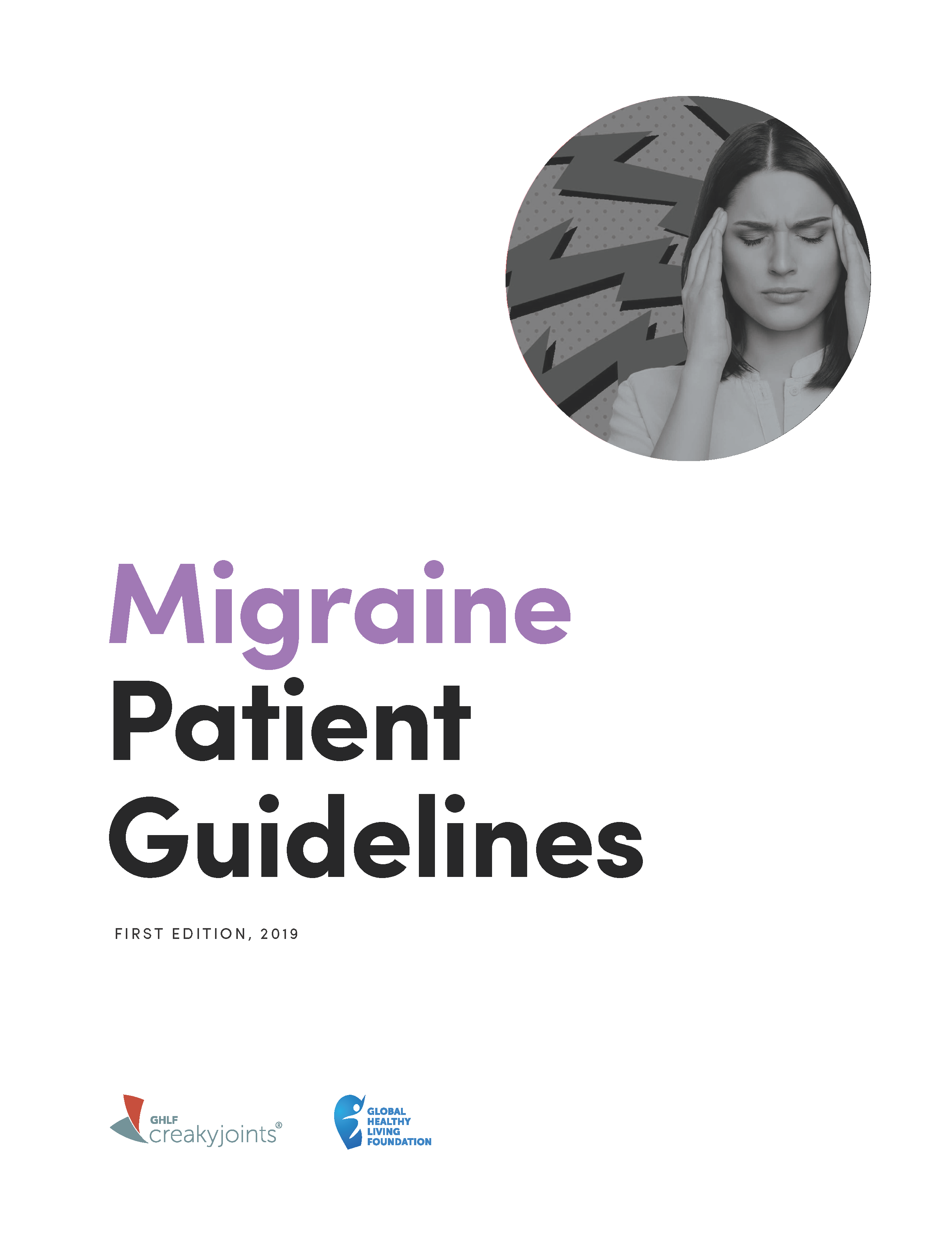 Migraine Patient Guidelines First Edition 2019 graphic